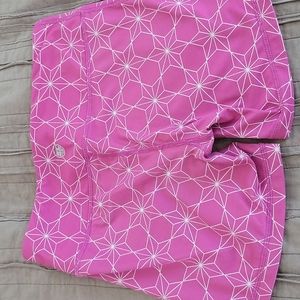 5" IAB "I Am Becoming" Manufacturing No Ride, Shorts, Size S, Pink Geometric